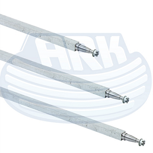 Galvanised Finish Axles