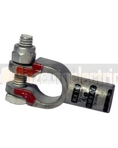 Quikcrimp 000SP Battery Terminal POS Copper - Straight 85mm2 Cable Size (PK5)