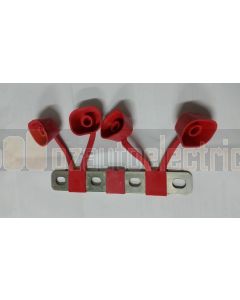 Bussmann 3771BUS-4 Fuse Module 2 way Distribution Units (Bussed) Quad Bus Bar