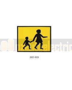 Ionnic 882-909 Bus Warning Light Kit Decal - "Children Walking" - QLD & VIC
