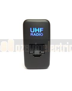 Lightforce Blue 21mm x 39mm RJ45 UHF pass through connector suits Toyota