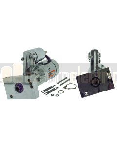 Chev V8 153 168 Hi Torque Starter Motor Chrome