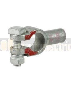Ionnic 2TEP Crimp Battery Terminal - Twin Elbow - 35MM2 Cable Size Green