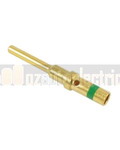 Deutsch 0460-215-1631 Size 16 Gold Green Band Pin
