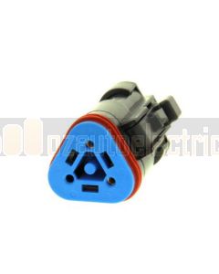 Deutsch DT06-3S-EP10 DT Series 3 Socket Plug