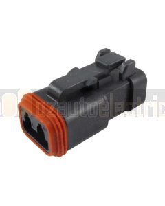 Deutsch DT06-2S-EP06 DT Series 2 Socket Plug