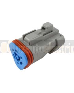Deutsch DT06-3S-P006 DT Series 3 Socket Plug