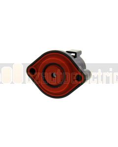 Deutsch DTHD04-1-4P-L013 DTHD Series 1 Pin Sealed Flange Receptacle