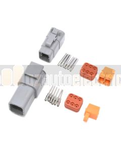 Deutsch DTM Series 6 Way Connector Kit