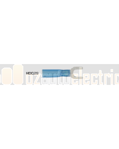 Quikcrimp HDC29 Heatshrink Fork/ Spade Terminal 5mm - Blue Pack of 100