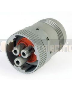 Hella Mining 9.HM4952 3-Way Round  Male HDT Connector (Pack of 5) 