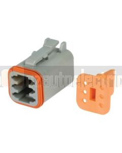 Hella Mining 9.HM4946 6-Way Male DT Connector (Incl. Wedge) - Pack of 10