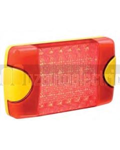 Hella Mining HM070621 DuraLED ECE Signal Lamps - Rear Turn Signal (Amber Illuminated)