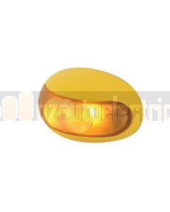 Hella Mining HM2051 DuraLED Marker Lamp Bare Wire - Amber Marker