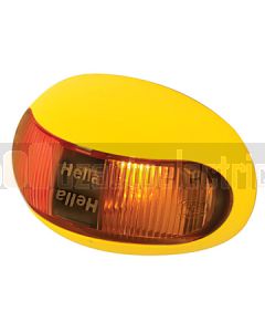 Hella Mining HM2053PC DuraLED Marker Lamp Bare Wire -  Red/Amber Side Marker 