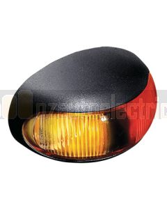 Hella DuraLED Nylon Side Marker - Red / Amber Illuminated (Pack of 4) (2053GMDBULK)