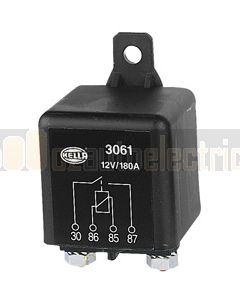 Hella 3061 High Capacity Normally Open Relay - 4 Pin, 12V DC