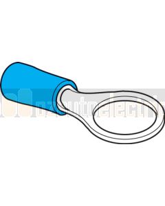 Hella Insulated Eye Terminals - Blue, 9.5mm (Pack of 14) (8237)