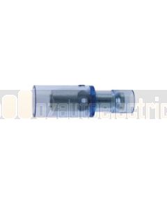 Hella PC Fully Insulated Female Bullet Terminals - Blue, 5.0mm (P