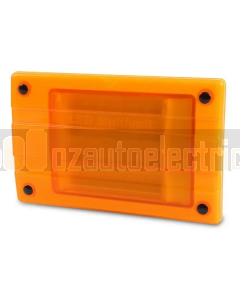 Hella 2146-HCS Designline LED Module Rear Direction Indicator Lamp with HCS - Horizontal Mount