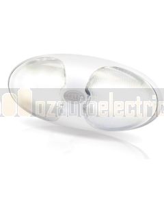 Hella 2JA959700101 White LED DuraLED 12 Interior Lamp
