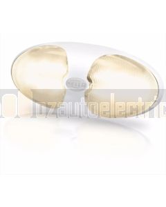 Hella 2JA959700701 DuraLED 12 Warm White Light LED Lamp with White Shroud