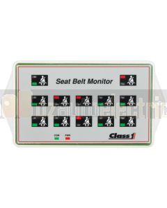 Ionnic 118551 Class 1 Large Seat Belt Warning Display - 75A