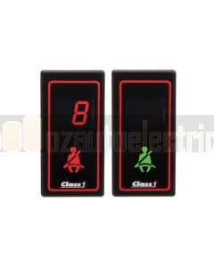 Ionnic 118620 Class 1 Small Seat Belt Warning Display - 57A