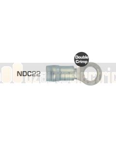 IONNIC NDC22 Crimp Nylon 5mm Ring - Blue (Pack of 100)