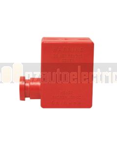 Quikcrimp Left Battery Terminal & Lug Protector - Left Black