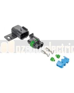 Delphi Metri Pack ATM 20A Blade Fuse Holder Weatherproof Kit (Pack of 5)
