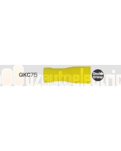 Quikcrimp 2.5 - 6.0mm2 Fully Insulated Qc Female Terminal Yellow