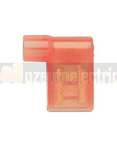 Quikcrimp 0.5 - 1.5mm2 Fully Insulated Quick Connect Flag - Red
