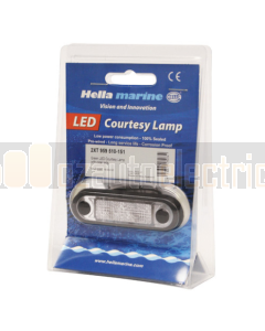 Hella Green Light LED Courtesy Clear Lens 10-33V