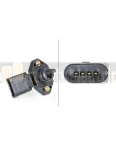 Hella 6PP009400-481 Boost Pressure Sensor 