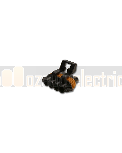 Delphi P-12162144/10 4 Way Black Metri-Pack 150 Sealed Female Connector 