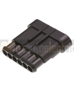 TE Connectivity 282108-1 AMP SUPERSEAL 1.5 Receptacle, 1 Row, 6 Way Connector Housing (Pack of 10)