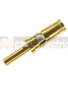 TE Connectivity 212014-1 Amplimite 109 Power VIII Series Size 8 Gold Contact Socket