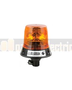 Vision Alert 402402 402 Series Mid Vision Halogen Beacon Pole Mount - Red (24V)