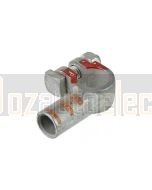 Ionnic 85mm2 Cable size Elbow Crimp Battery Terminal - Orange Negative