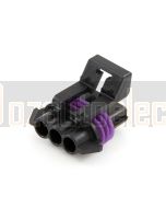 Delphi 12110293 Metri-Pack 150 Series, 3-Way Female Connector (Bag of 10)