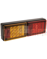 Hella Jumbo LED Double Combo Lamp 12/24V Stop/ Tail/ Indicator 2m