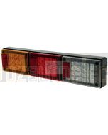 Hella Jumbo Series LED Triple Combination Stop / Tail / Indicator / Reverse Lamp 12/24 Volt  