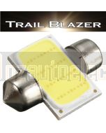 31mm LED COB Festoon Globe 12VDC 100 Lumens Pure White