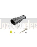 AMP Superseal 2 Circuit Receptacle Kit
