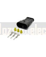 AMP Superseal 3 Circuit Receptacle Kit