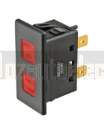 Ionnic R002 2 Window Warning Lamp Panel 24V - Red
