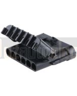 Delphi 12010975 6 Way Black Weather Pack Shroud Sealed Male Connector (Bag of 10)