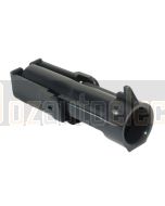 Delphi 12010996 1 Way Black Weather Pack Shroud Sealed Male Connector (Bag of 10)