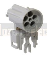 Delphi 12065158 5 Way Light Gray Weather Pack Shroud Sealed Male Connector (Bag of 10)